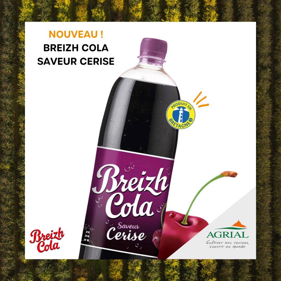 Découvrez le nouveau Breizh Cola Cerise ! - Agrial